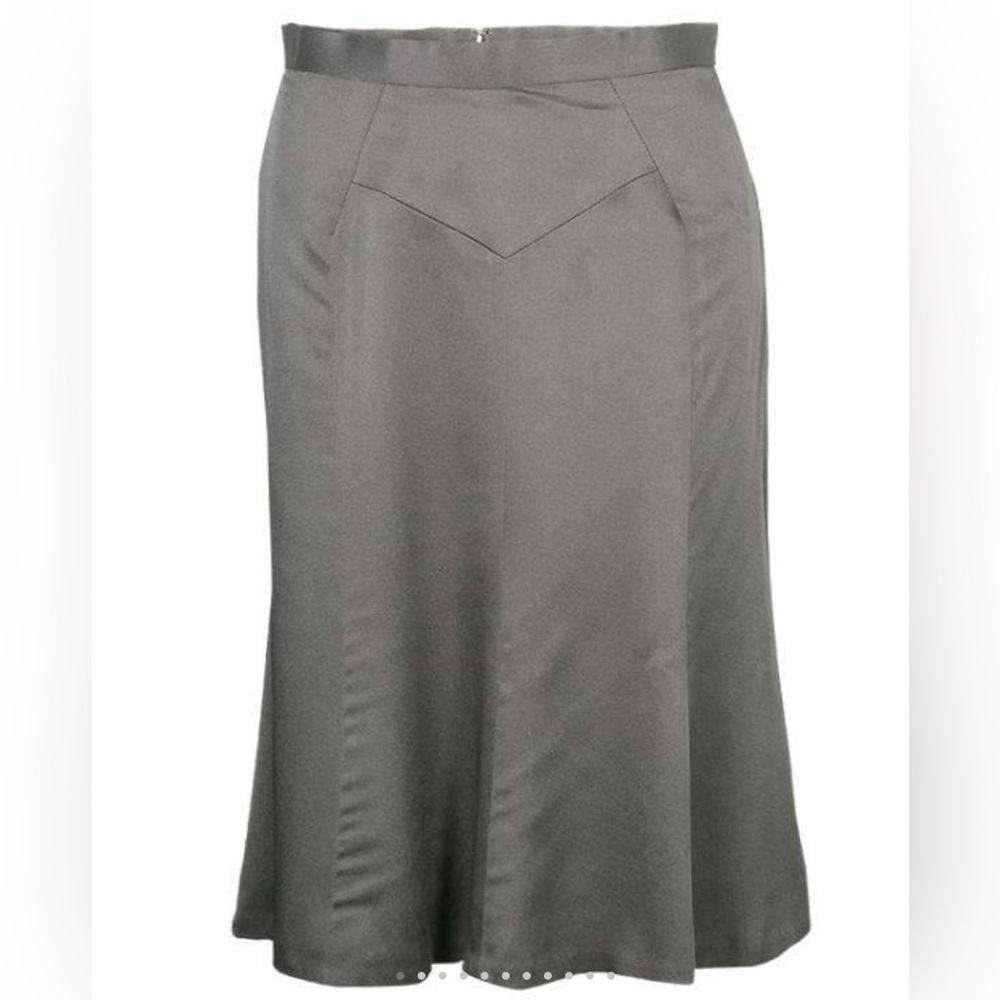 Jason Wu Grey Silk Lined A-Line Skirt